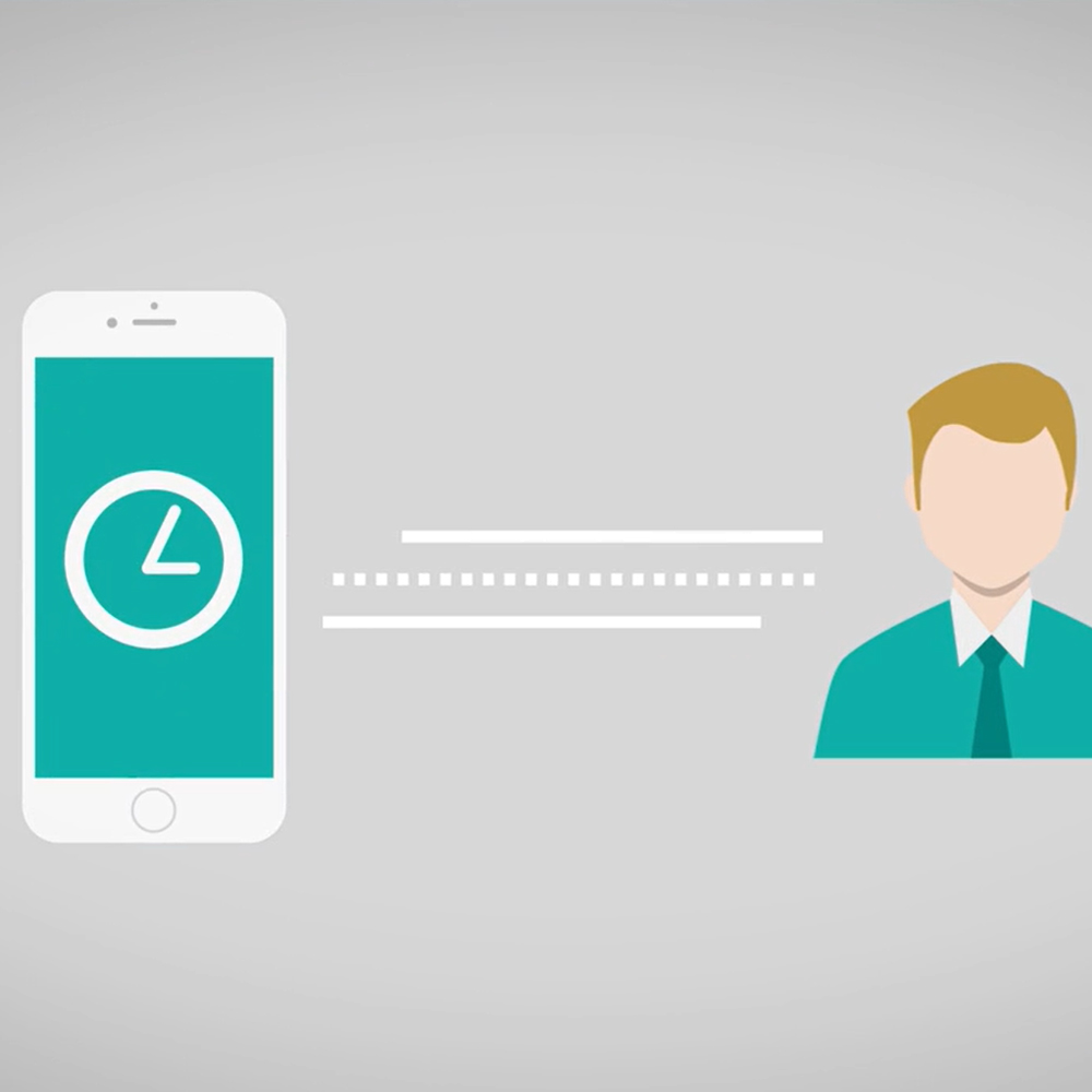 click-to-talk Conceito + roteiro + animação de vídeo institucional